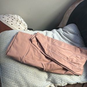 Tan/ light pink leggings